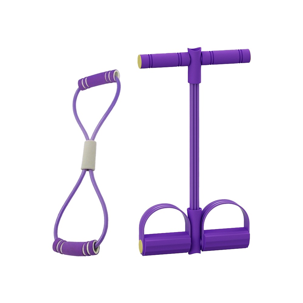 Yoga Pedal Puller Fitness Equipment - 6개 튜브 저항 밴드 세트 TPE