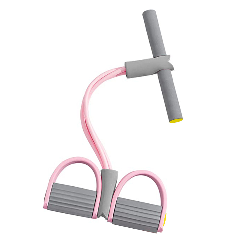 4튜브 요가 페달 풀러 저항 밴드 탄성 풀 로프 복부  - Yoga Pedal Puller Fitness Equipment 리뷰 및 가격