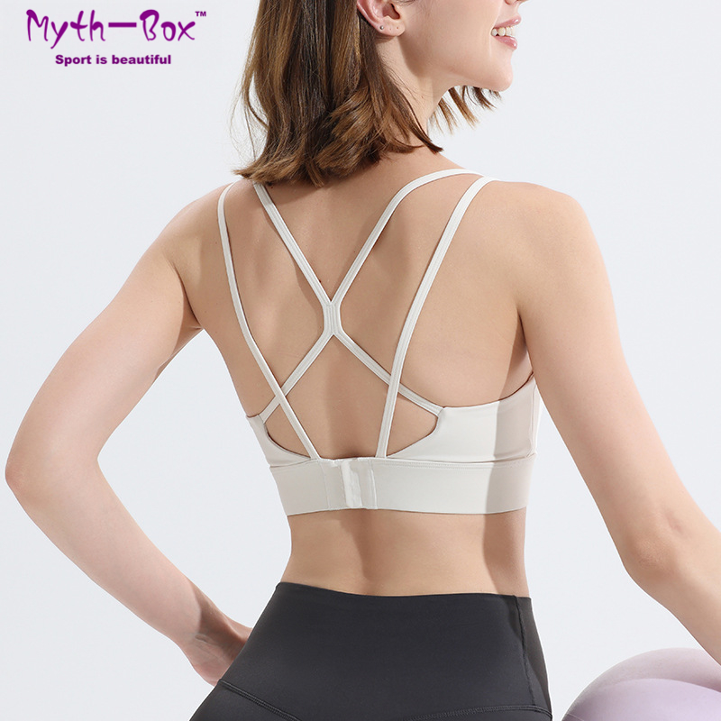 여성 요가 브라 탑 충격 방지 스포츠 브라 패드 포함  - Yoga Fitness Qc 리뷰 및 가격