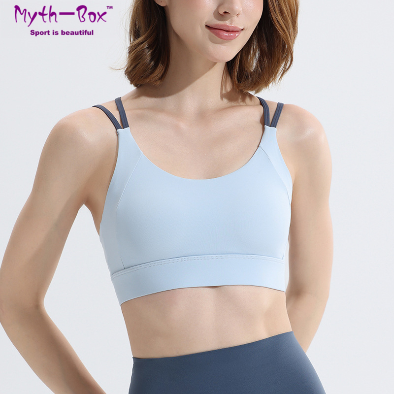 여성 요가 브라 탑 충격 방지 스포츠 브라 패드 포함  - Yoga Fitness Qc 리뷰 및 가격