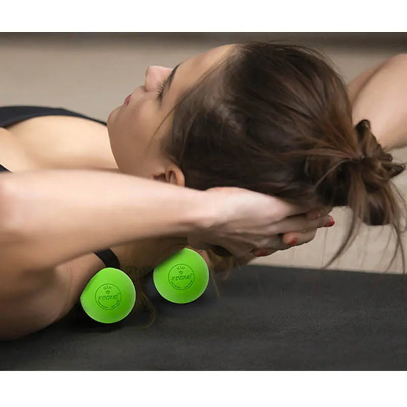 고무 근막 마사지 공 요가 피트니스 근육 이완 통증 완 - Yoga Fitness Ball 리뷰 및 가격