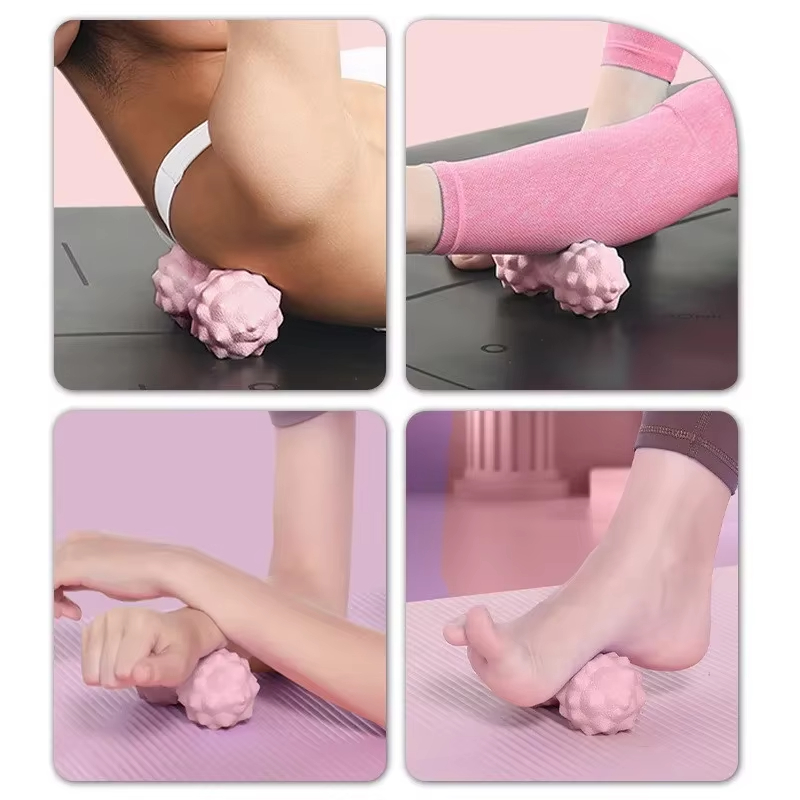 TPR 레이즈드 포인트 근막 마사지 볼 딥 티슈 근육  - Yoga Fitness Ball 리뷰 및 가격