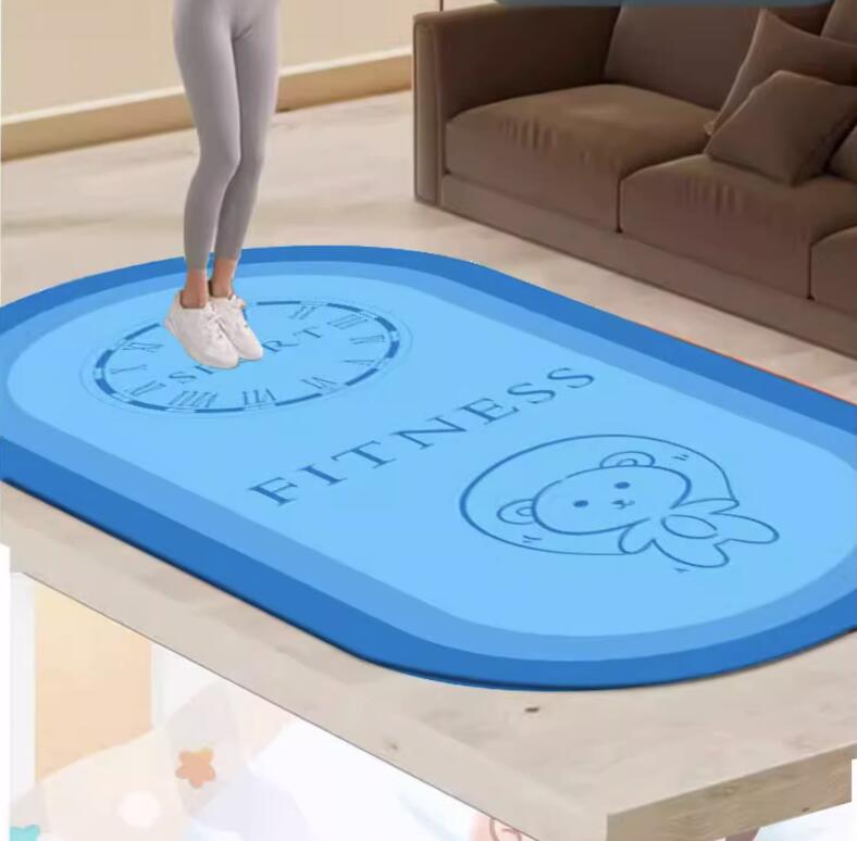 피트니스 용 요가 매트 홈 체육관 바닥 스포츠 러그 여 - Yoga Fitness Hotel 리뷰 및 가격