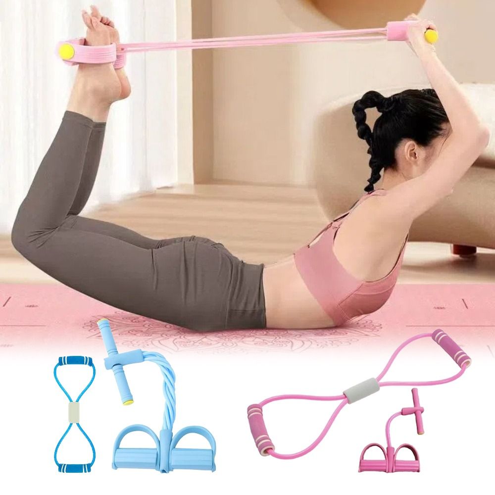 6튜브 저항 밴드 피트니스 장비 세트 (폼 TPE 요가 - Yoga Pedal Puller Fitness Equipment 리뷰 및 가격