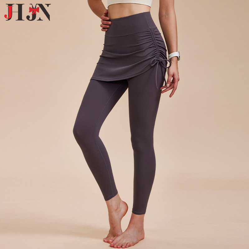JHJN 스포츠 스커트와 바지 요가 드로우 로프 스포츠 - Yoga Fitness Drawing 리뷰 및 가격
