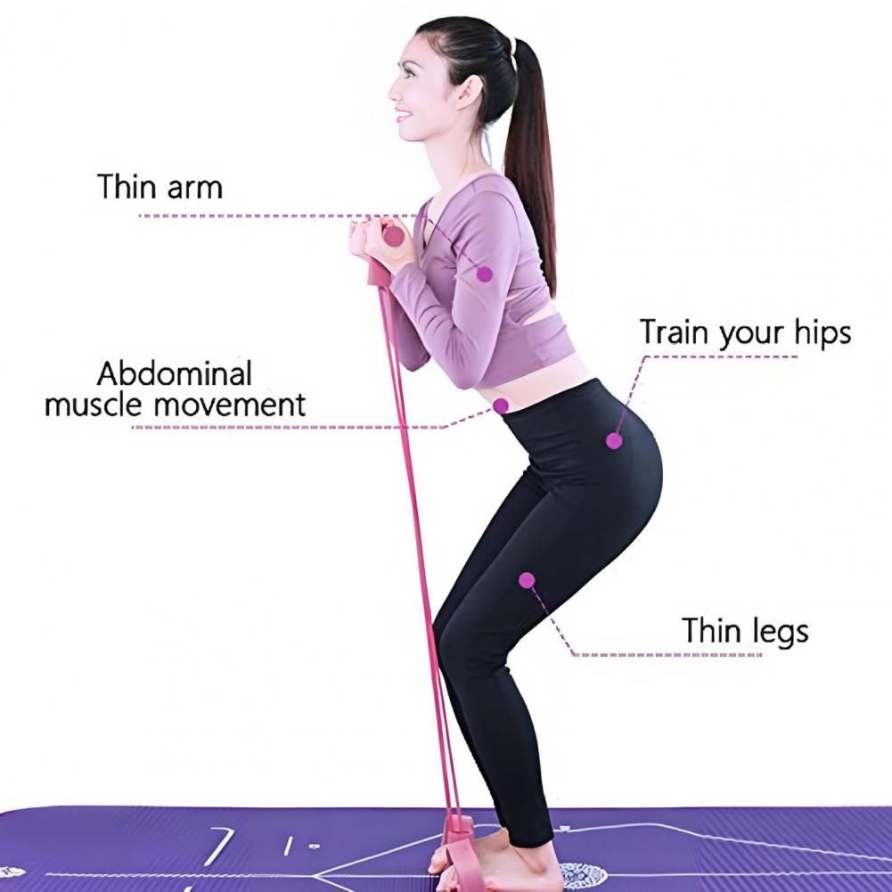6/8-튜브 42cm 페달 풀러 저항 밴드 핸들 포함  - Yoga Pedal Puller Fitness Equipment 리뷰 및 가격